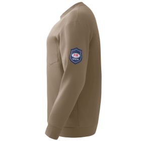 FR Shirts, Flame Resistant Long Sleeve Clothing Lightweight 7 oz Breathable Cotton, Men's Fire Retardant Work Shirt with Pre-shrink Treatment & P (Color: Gray, Brand Size: Size 2XL)