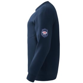 FR Shirts, Flame Resistant Long Sleeve Clothing Lightweight 7 oz Breathable Cotton, Men's Fire Retardant Work Shirt with Pre-shrink Treatment & P (Color: Blue, Brand Size: Size XL)